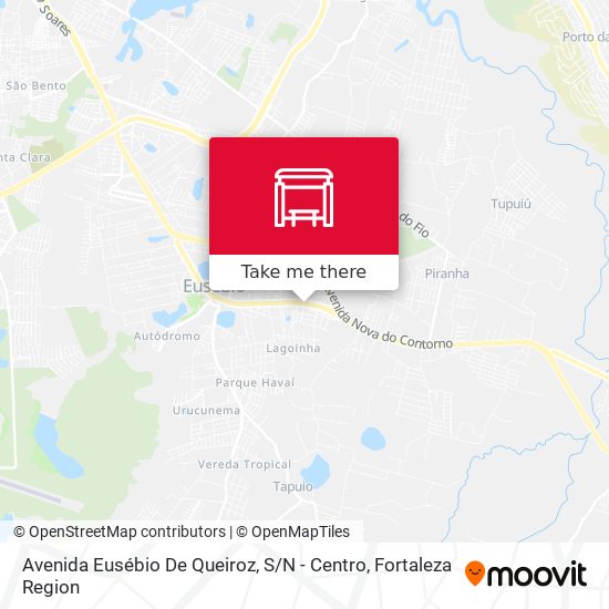 Avenida Eusébio De Queiroz, S / N - Centro map