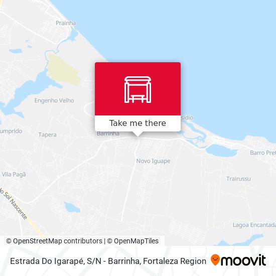 Estrada Do Igarapé, S / N - Barrinha map