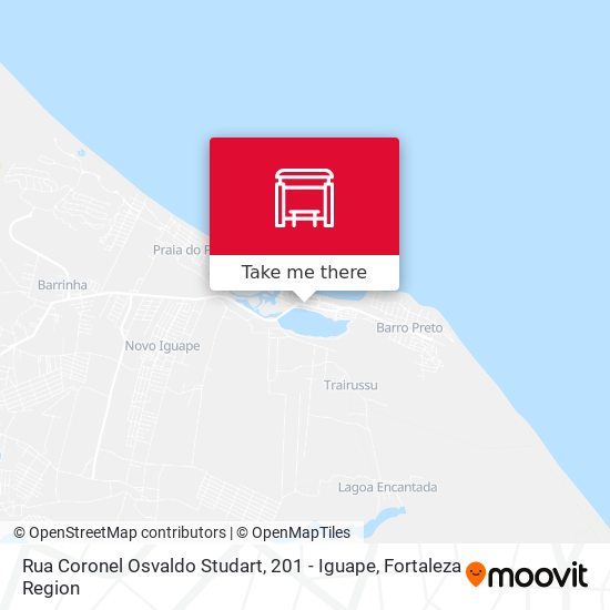 Rua Coronel Osvaldo Studart, 201 - Iguape map