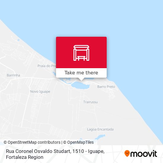 Rua Coronel Osvaldo Studart, 1510 - Iguape map