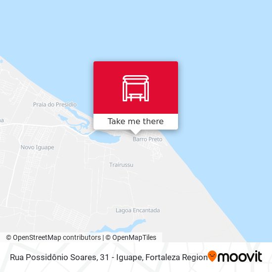 Rua Possidônio Soares, 31 - Iguape map