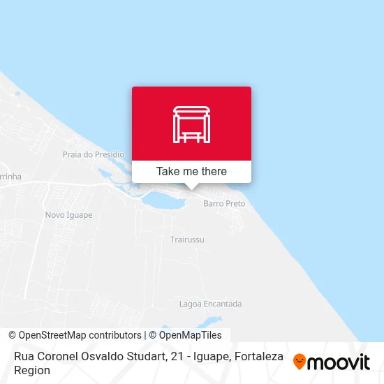 Rua Coronel Osvaldo Studart, 21 - Iguape map