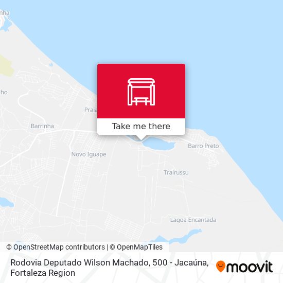 Rodovia Deputado Wilson Machado, 500 - Jacaúna map