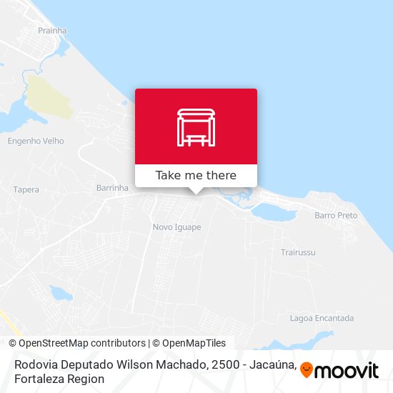Rodovia Deputado Wilson Machado, 2500 - Jacaúna map