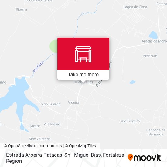 Estrada Aroeira-Patacas, Sn - Miguel Dias map