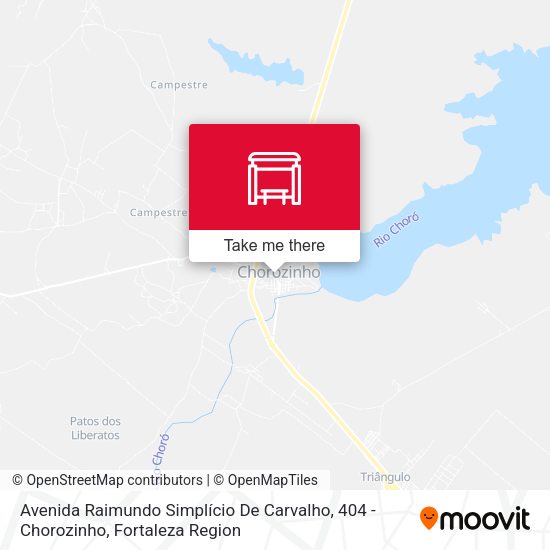 Avenida Raimundo Simplício De Carvalho, 404 - Chorozinho map
