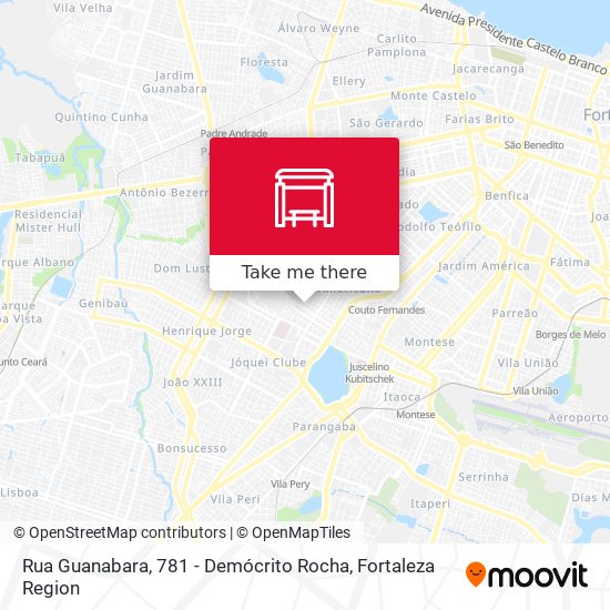 Rua Guanabara, 781 - Demócrito Rocha map