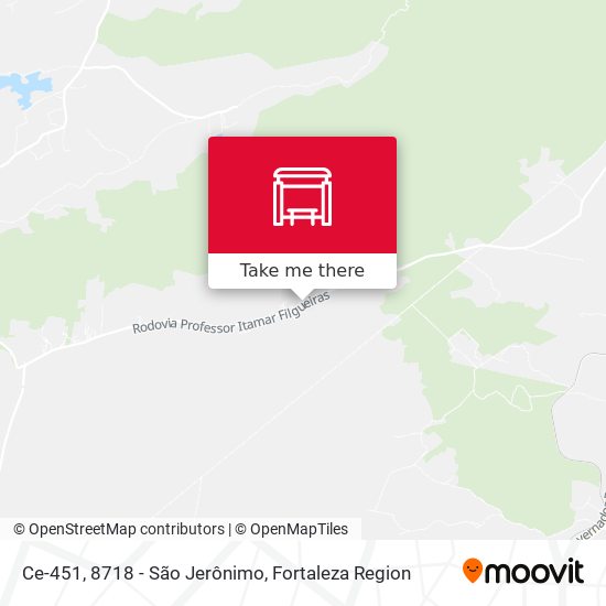 Ce-451, 8718 - São Jerônimo map