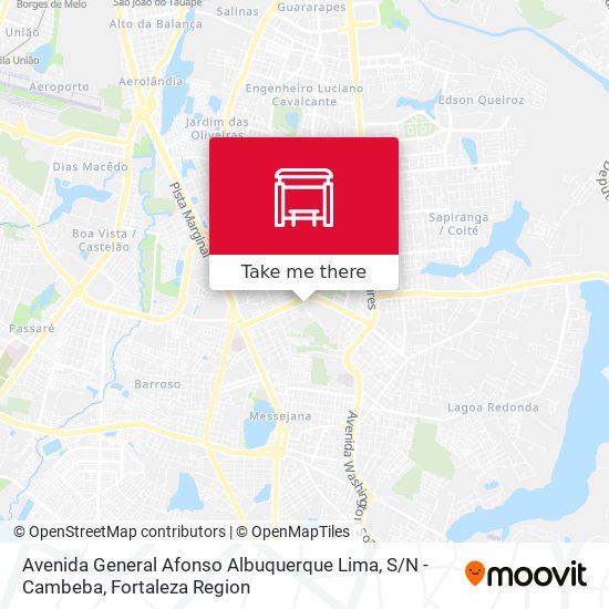 Avenida General Afonso Albuquerque Lima, S / N - Cambeba map