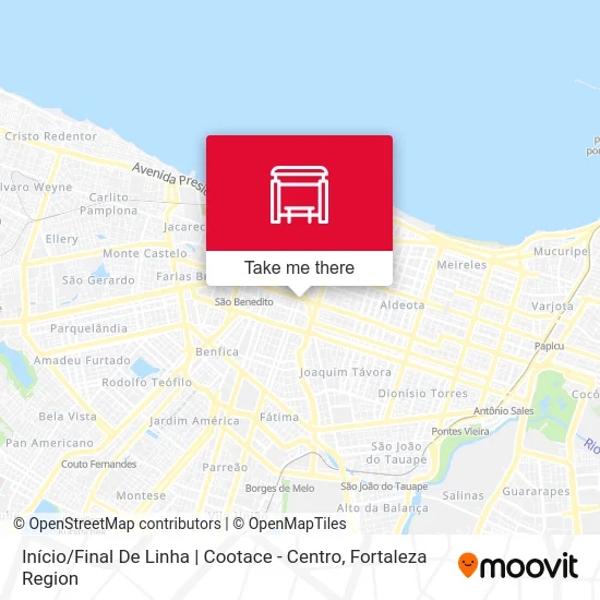 Início / Final De Linha | Cootace - Centro map