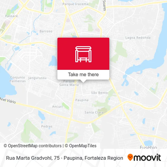 Rua Marta Gradvohl, 75 - Paupina map