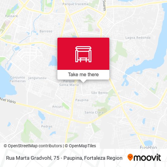 Rua Marta Gradvohl, 75 - Paupina map