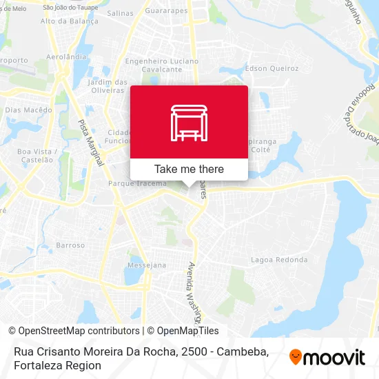Rua Crisanto Moreira Da Rocha, 2500 - Cambeba map