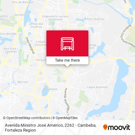 Avenida Ministro José Américo, 2262 - Cambeba map