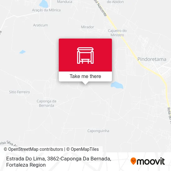 Estrada Do Lima, 3862-Caponga Da Bernada map