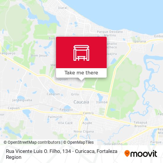 Rua Vicente Luís O. Filho, 134 - Curicaca map