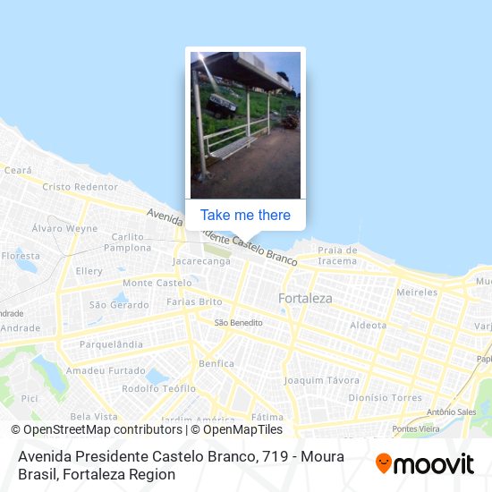 Avenida Presidente Castelo Branco, 719 - Moura Brasil map