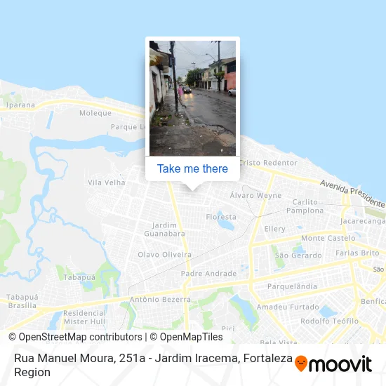 Rua Manuel Moura, 251a - Jardim Iracema map