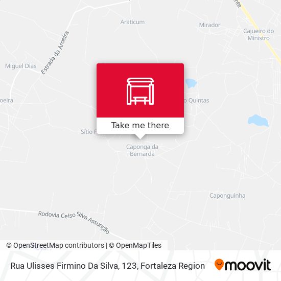 Rua Ulisses Firmino Da Silva, 123 map