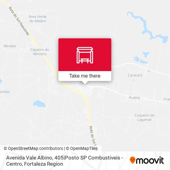 Avenida Vale Albino, 405|Posto SP Combustiveis - Centro map