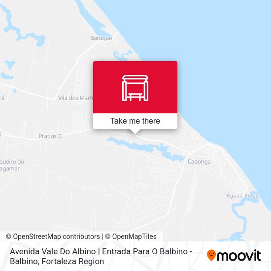 Avenida Vale Do Albino | Entrada Para O Balbino - Balbino map