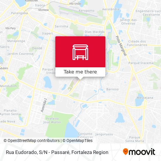 Rua Eudorado, S/N - Passaré map