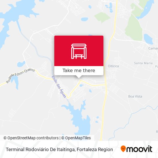 Terminal Rodoviário De Itaitinga map
