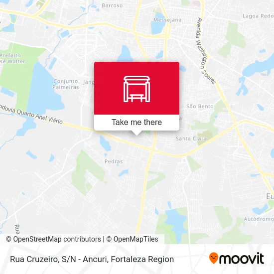 Rua Cruzeiro, S/N - Ancuri map