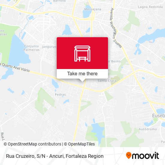 Rua Cruzeiro, S/N - Ancuri map
