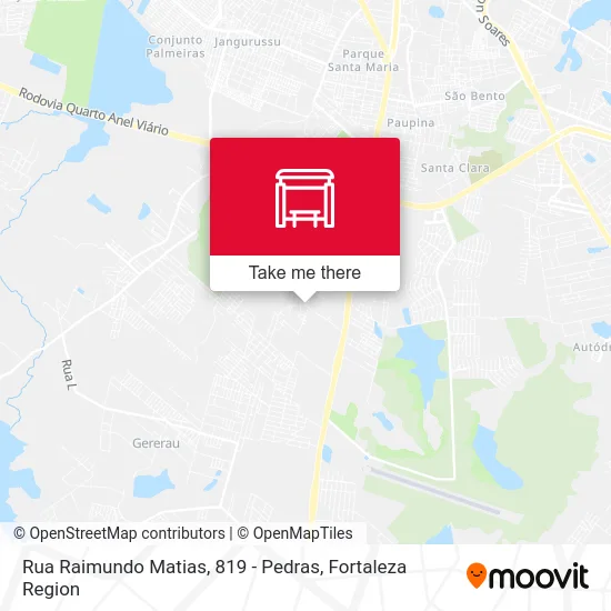 Rua Raimundo Matias, 819 - Pedras map