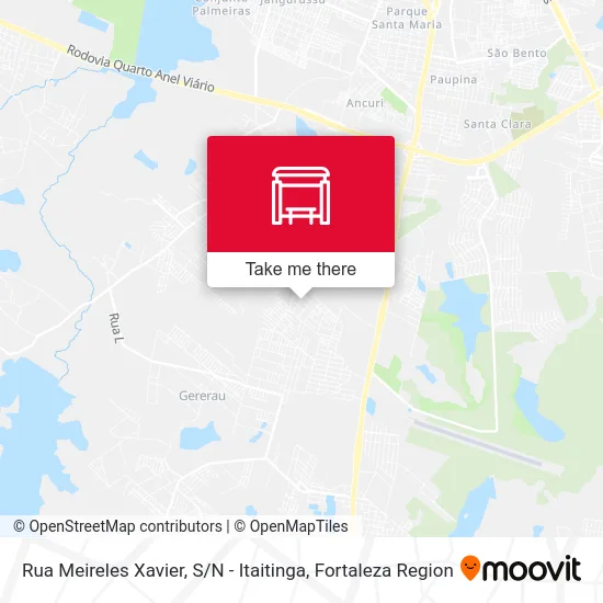 Rua Meireles Xavier, S / N - Itaitinga map