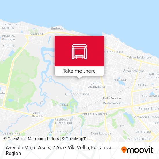 Avenida Major Assis, 2265 - Vila Velha map