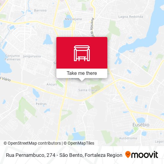 Rua Pernambuco, 274 - São Bento map