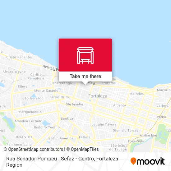 Rua Senador Pompeu | Sefaz - Centro map