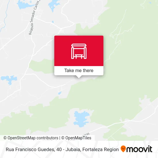 Rua Francisco Guedes, 40 - Jubaia map
