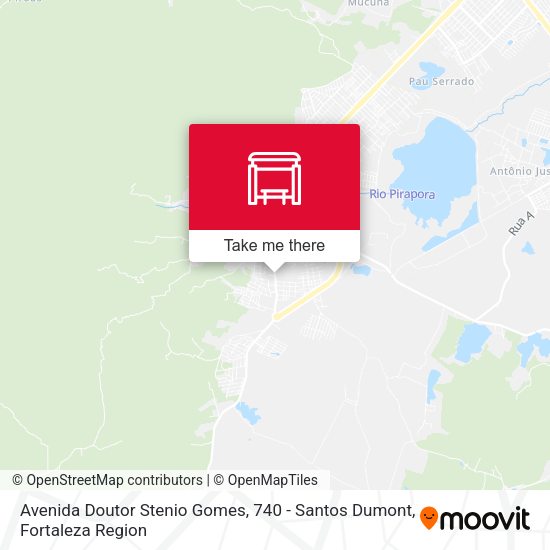 Avenida Doutor Stenio Gomes, 740 - Santos Dumont map