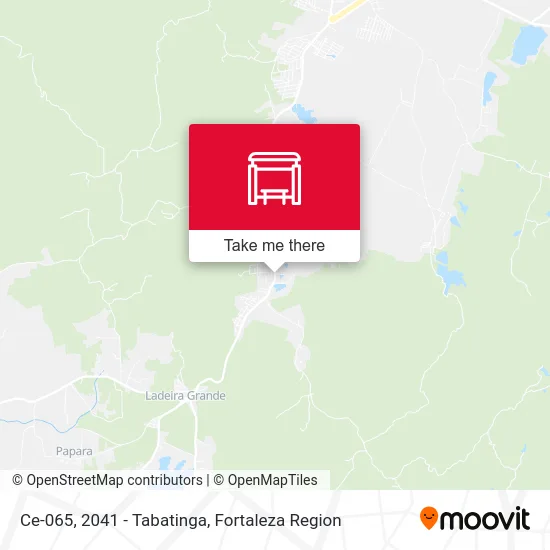 Ce-065, 2041 - Tabatinga map