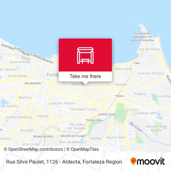 Rua Silva Paulet, 1126 - Aldeota map