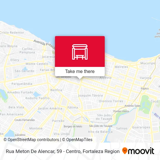 Rua Meton De Alencar, 59 - Centro map