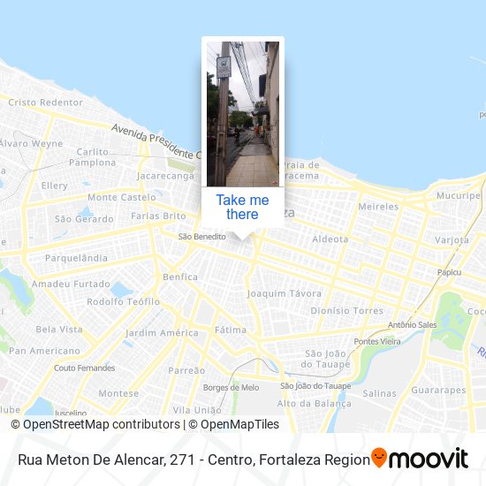 Rua Meton De Alencar, 271 - Centro map