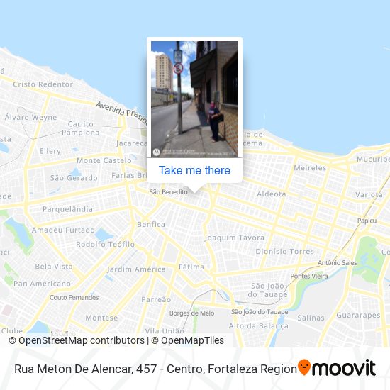 Rua Meton De Alencar, 457 - Centro map