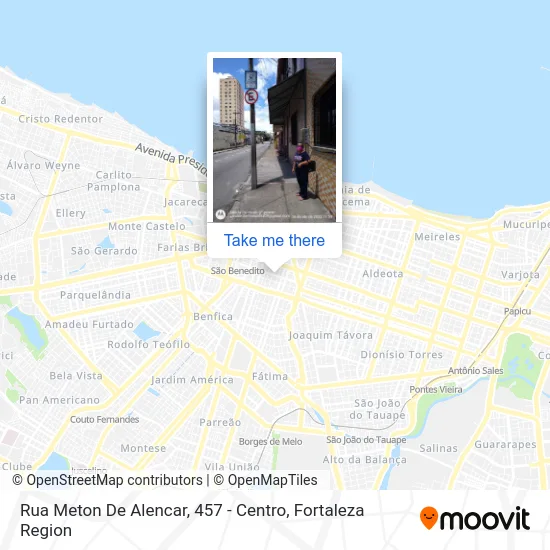Rua Meton De Alencar, 457 - Centro map