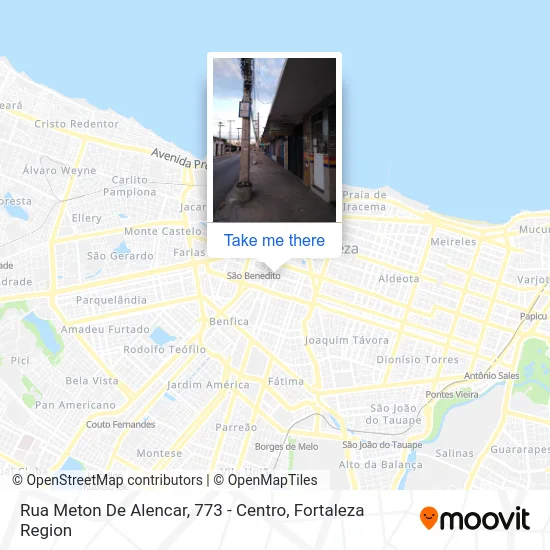 Rua Meton De Alencar, 773 - Centro map