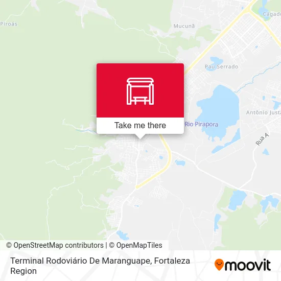 Terminal Rodoviário De Maranguape map
