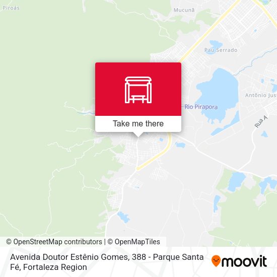 Avenida Doutor Estênio Gomes, 388 - Parque Santa Fé map