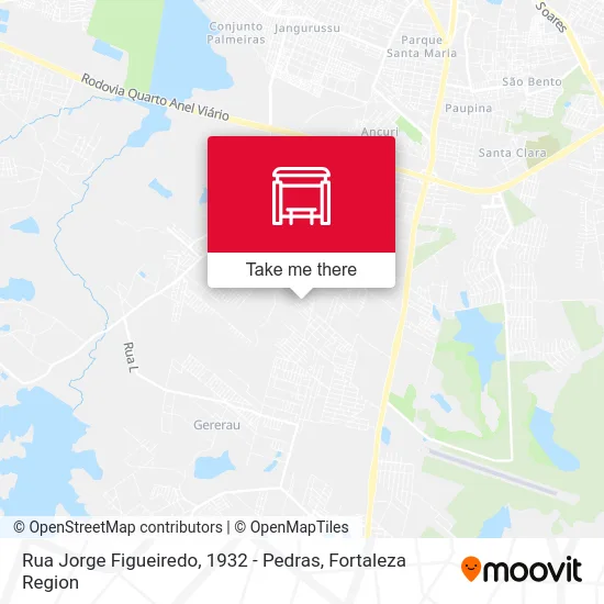 Rua Jorge Figueiredo, 1932 - Pedras map