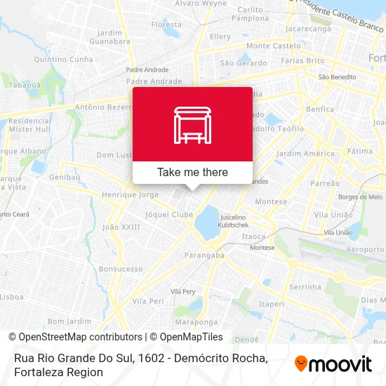 Rua Rio Grande Do Sul, 1602 - Demócrito Rocha map