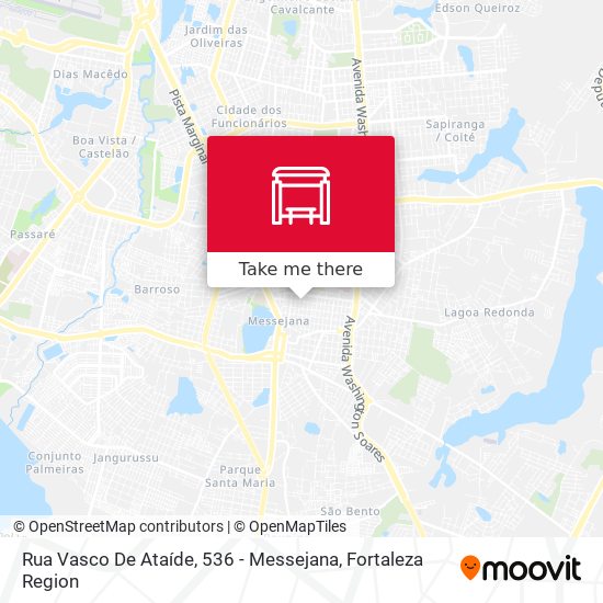 Rua Vasco De Ataíde, 536 - Messejana map