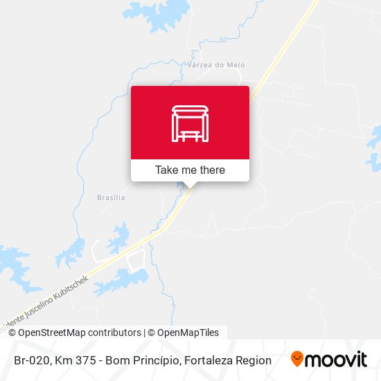 Br-020, Km 375 - Bom Princípio map