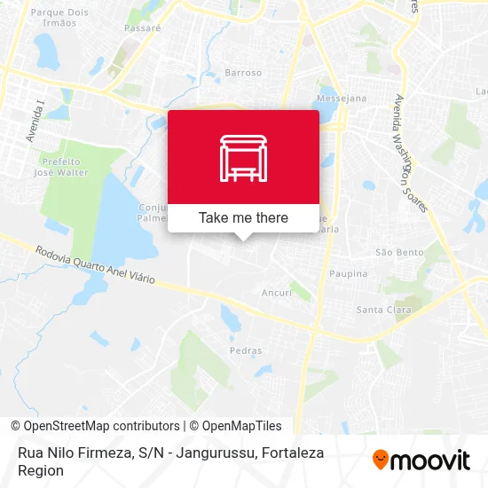 Rua Nilo Firmeza, S / N - Jangurussu map